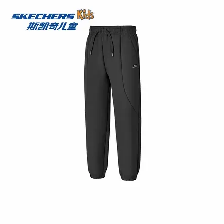 Skechers斯凯奇2025年舒享运动系列儿童中性舒适针织长裤商品大图