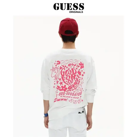 【38上新季】GUESSORIGINALS X IRENEISGOODoversize时尚印花卫衣图片