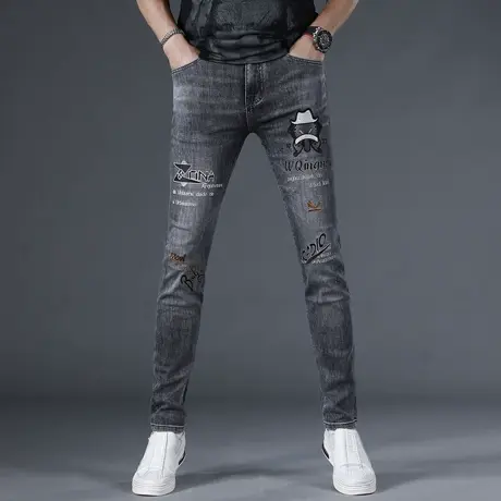 2024夏季新款男士牛仔裤商品大图