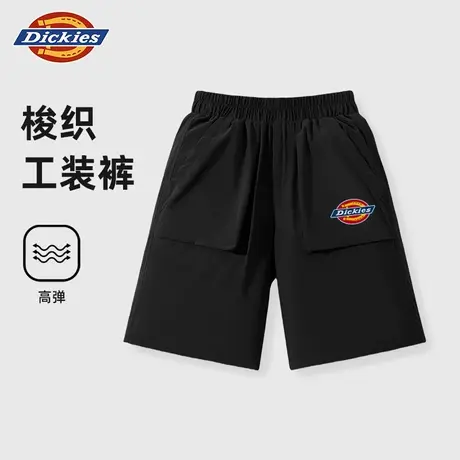 Dickies童装男童裤子夏季儿童户外工装五分裤男大童美式休闲短裤A商品大图