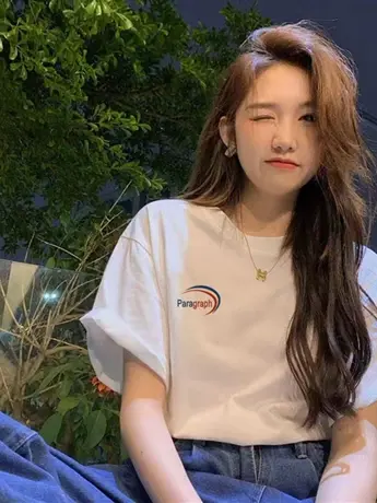 百搭休闲t恤女大码胖mm显瘦正肩短袖ins潮仿棉减龄洋气闺蜜装上衣商品大图