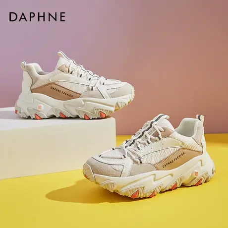 达芙妮显脚小老爹鞋ins超火2020秋季新款韩版厚底运动休闲鞋潮女商品大图