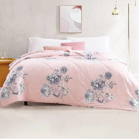 梦洁家纺舒柔抗菌纤维夏被：花语商品大图