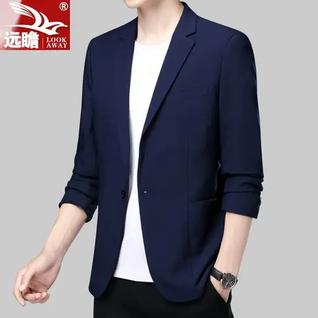 春秋季西服男2024新款商务正装英伦风休闲小西装男士单西外套男款图片