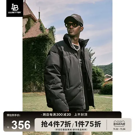 Lilbetter重磅棉服男美式复古棉衣冬季加厚棉袄高级感潮流面包服商品大图