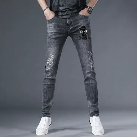 2024夏季新款男士牛仔裤商品大图