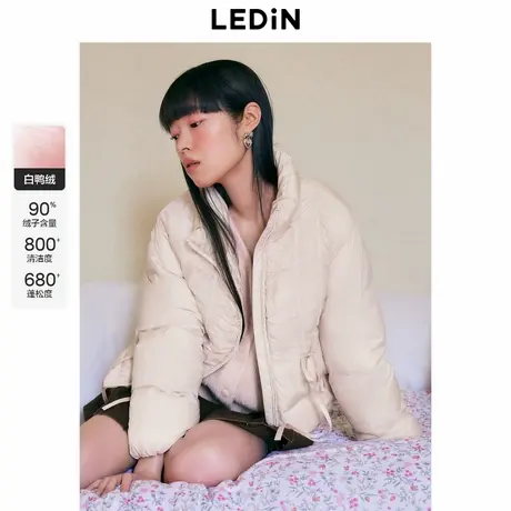 【LOTSYOU联名】乐町商场同款甜美羽绒服新款保暖外套C1ACE4413商品大图