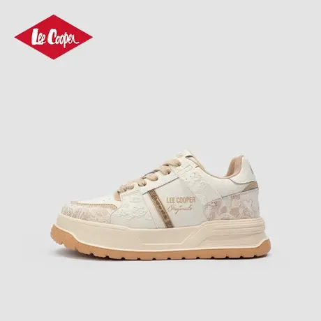 Lee Cooper2025春季新款板鞋男潮流耐磨防滑男士休闲鞋内增高男鞋商品大图