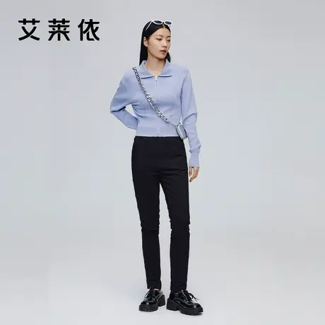 艾莱依2021年商场同款冬季新品女士羽绒裤保暖鸭绒时尚高端显瘦商品大图