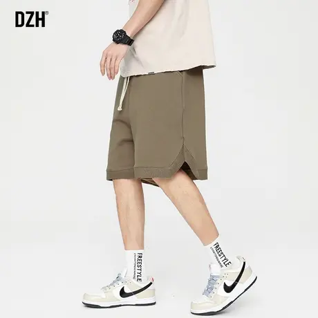 男士运动短裤男夏季薄款美式高街潮牌裤子男裤直筒宽松休闲五分裤商品大图