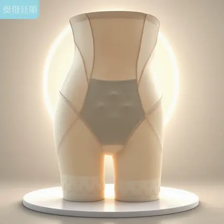 奥维丝丽2025年新款塑身收腹裤收小肚子产后薄款提臀高腰收腹裤商品大图