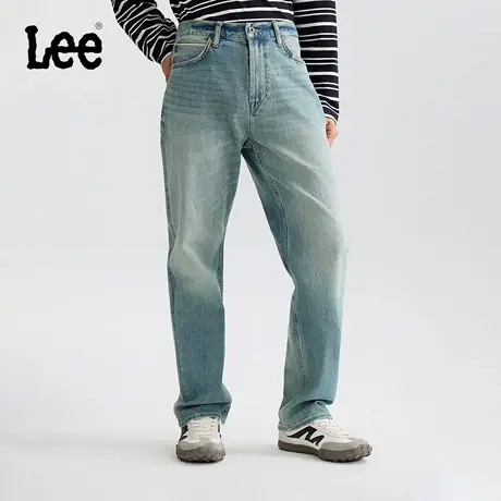 【张凌赫代言】Lee商场款25冬新753直筒101+日本Kaihara男牛仔裤图片