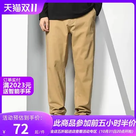 GxxH大码男装潮牌直筒休闲裤男士秋冬宽松工装裤美式百搭休闲长裤商品大图