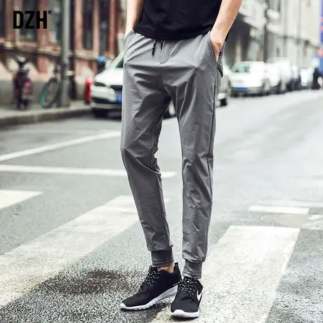 【断码清仓捡漏】裤子韩版潮流男裤休闲裤男束脚裤长裤夏季冰丝裤图片