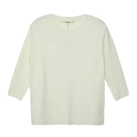 omont蛋挞家 复古学院风宽松圆领套头针织衫女休闲纯色上衣早秋图片