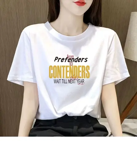 纯棉白色短袖t恤女2023年新款夏季内搭打底衫洋气百搭圆领ins上衣图片