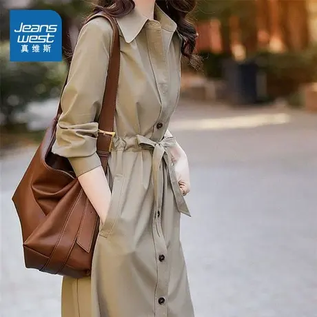 LE真维斯女装 2025春季新款 女装青春潮流时尚复古流行女式外套图片