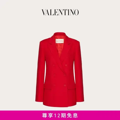 【24期免息】华伦天奴VALENTINO女士 CREPE COUTURE 外套商品大图