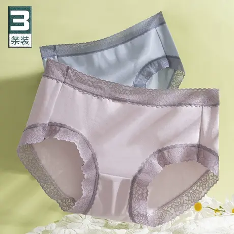 纯棉内裤女无痕裸穿打底短裤内穿三角裤安全裤二合一大码夏天薄款商品大图