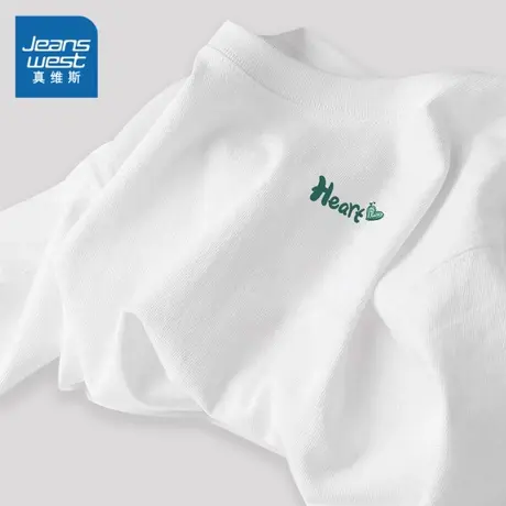 真维斯童装女童打底衫春秋款小女孩洋气T恤大童长袖儿童纯棉上衣图片