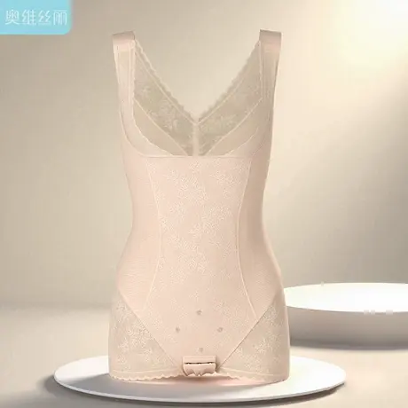 奥维丝丽2025年新款三角连体塑身衣女收腹束腰提臀舒适三角塑身衣商品大图