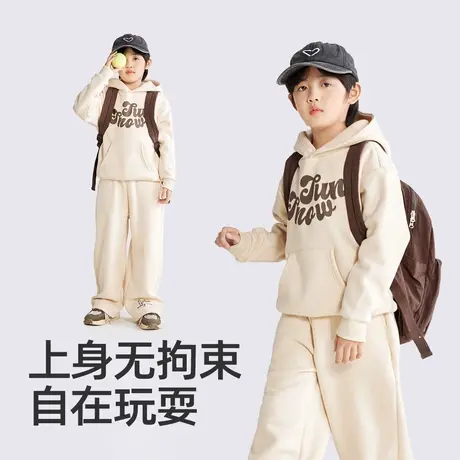 雪中飞kids儿童套装女童男童秋装2026年春季新款百搭绝美小套装图片