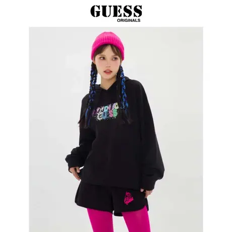 【38上新季】GUESSORIGINALS X IRENEISGOOD经典oversize连帽卫衣图片