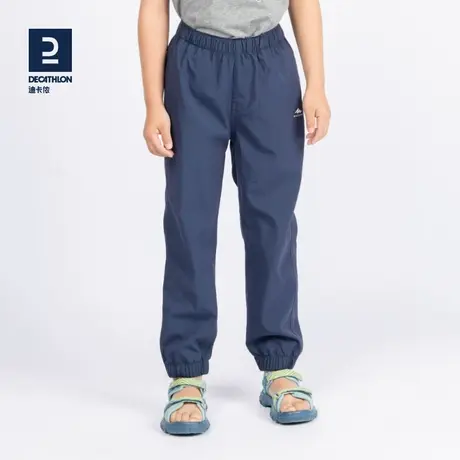 迪卡侬亲子运动裤一家三口长裤儿童防蚊裤男童防晒裤户外裤子KIDC图片