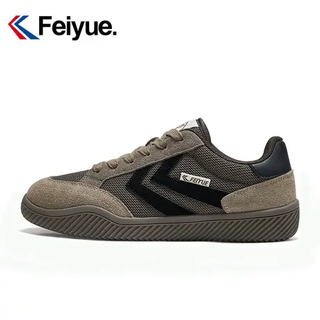 feiyue/飞跃复古情侣款德训鞋2025春季新款百搭透气休闲鞋男鞋子图片