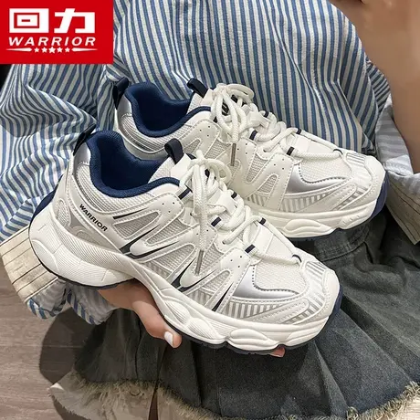 回力老爹鞋女2025新款秋季网面透气初中生运动鞋女不累脚休闲鞋子商品大图