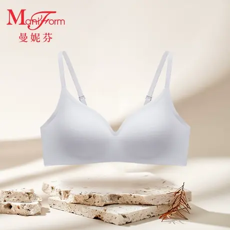 2件498元|宋茜同款曼妮芬舒适无钢圈内衣女无痕胸罩文胸20812358商品大图