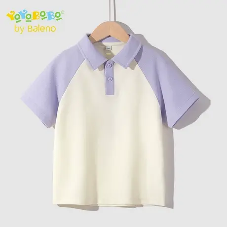 班尼路童装YBB系列女童短袖t袖夏款2025新款女大童polo衫儿童夏装商品大图