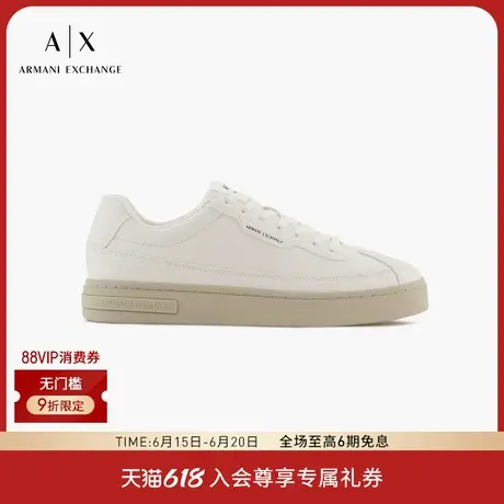 ARMANI EXCHANGE/阿玛尼2025夏季新款男士低帮系带板鞋休闲鞋官方商品大图