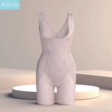 奥维丝丽2025年新款连体塑身衣女产后收腹提臀束腰无痕塑身连体衣商品大图