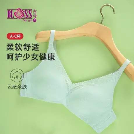 古今商城同款内衣女薄款小胸聚拢无钢圈收副乳蕾丝文胸罩SDB08001图片
