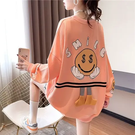 早秋装卫衣女春秋季韩版宽松薄款可爱软妹日系上衣百搭学生外套潮图片