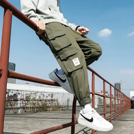 抗撕裂工装裤春秋冬工作裤男耐磨电焊建筑工地劳保服裤子男工作服图片