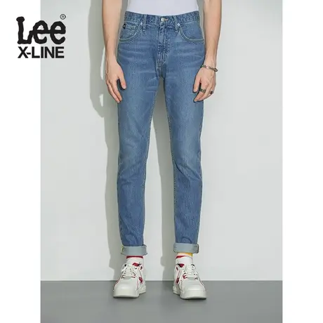 LeeXLINE 705标准中腰中蓝色男牛仔裤LMB1007055PC00FA02462商品大图