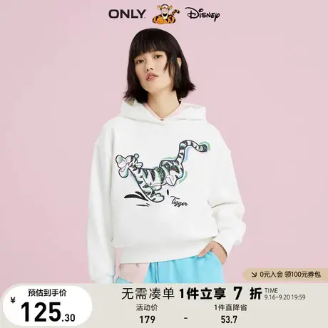ONLY奥莱夏季 迪士尼跳跳虎DISNEY联名印花卫衣女商品大图