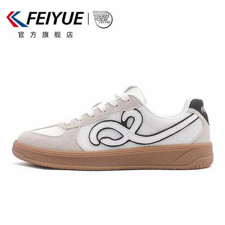 feiyue/飞跃女鞋德训鞋女2025夏季新款爆款透气休闲小白鞋子网面商品大图