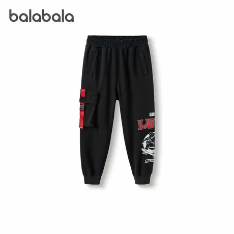 【商场同款】巴拉巴拉童装男童长裤儿童裤子2025新款春装束脚时尚商品大图
