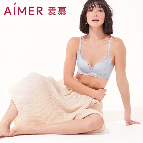 【洞力装】爱慕内衣女轻畅无钢圈小胸聚拢文胸AM17LE1S商品大图
