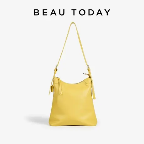 BeauToday单肩斜挎包女2024新款设计感小众包包通勤托特包大容量商品大图