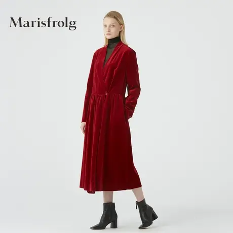 【奥莱清仓双十一狂欢日特价887元 】玛丝菲尔毛呢外套商品大图