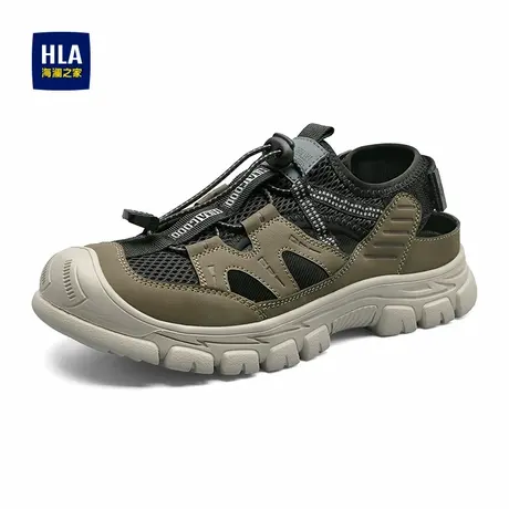 HLA/海澜之家2025新款户外登山鞋防滑透气徒步鞋男休闲运动鞋商品大图