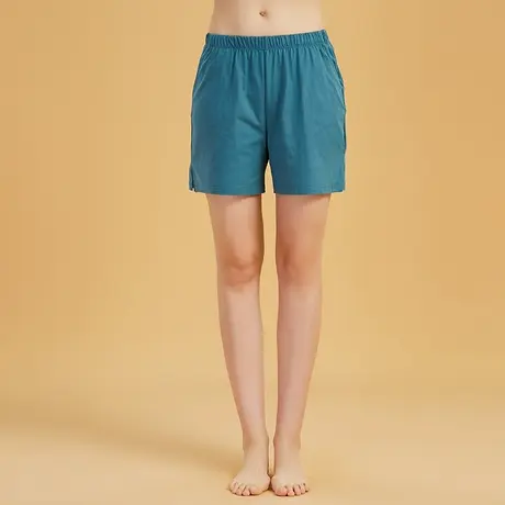 睡裤女春夏季薄款女士家居裤纯棉宽松短裤可外穿全棉运动五分裤商品大图