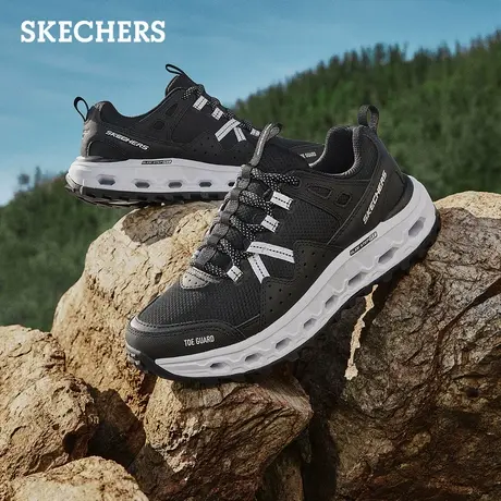 【成毅同款】Skechers斯凯奇云海鞋春季男休闲户外徒步鞋时尚百搭商品大图