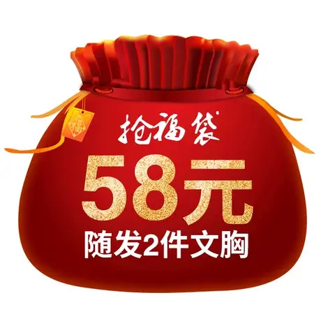 雪妮芳女士性感文胸福袋包2件58元聚拢调整型内衣限量随机发售商品大图