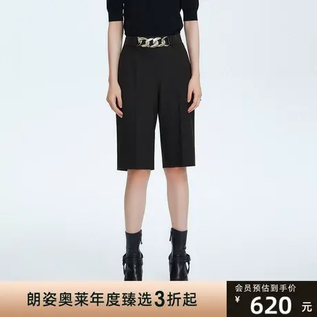 LANCY/朗姿上衣女春夏新款高级垂感短裤子女显瘦商场同款商品大图