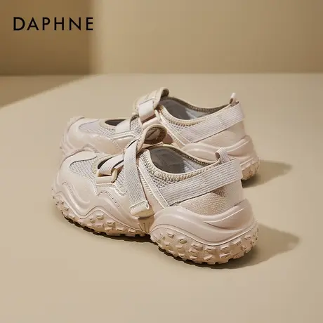 达芙妮运动凉鞋女2025新款夏季网面透气魔术贴溯溪鞋休闲登山户外图片
